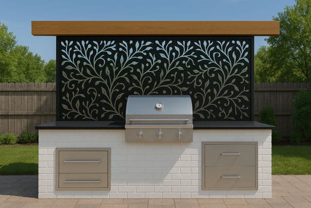 Gallery photos for Inspire Your Backyard with Dual Outdoor Kitchen Designs: Image #1