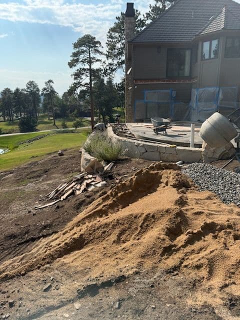 Gallery photos for Mountain Home Patio and Retaining Wall Magic: Image #2