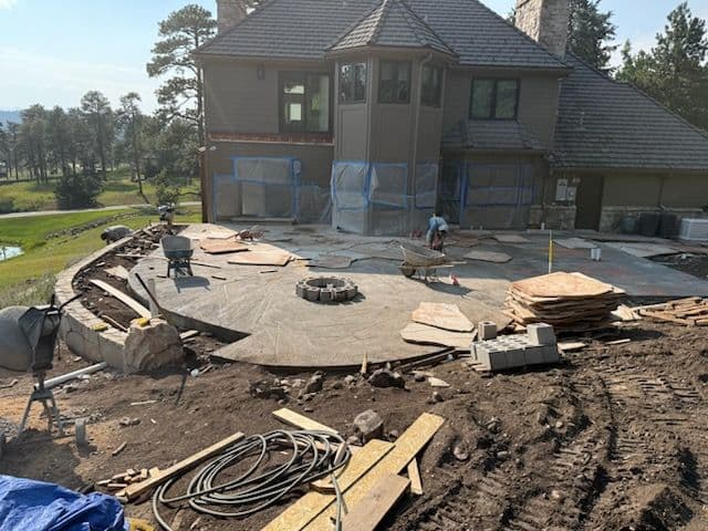 Gallery photos for Mountain Home Patio and Retaining Wall Magic: Image #3