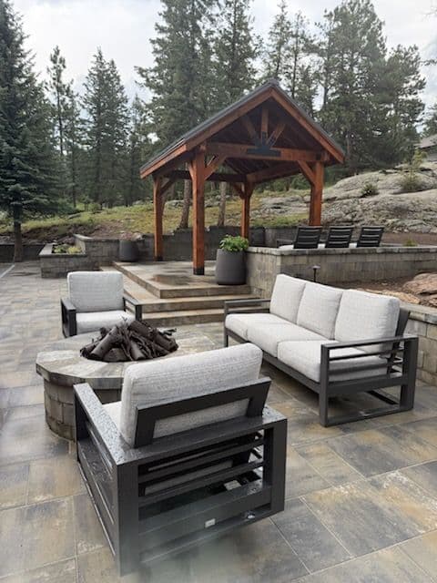 Mountain Retreat with Gazebo and Fire Pit