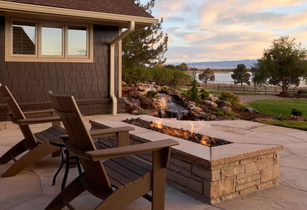 Transforming Outdoor Spaces with Fire Pit Install image